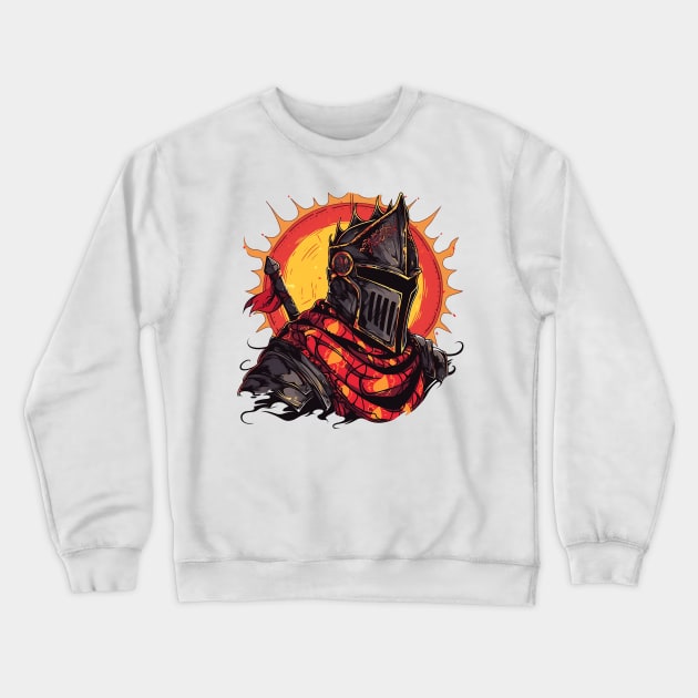 dark soul Crewneck Sweatshirt by piratesnow